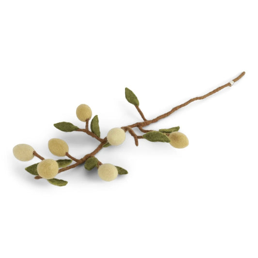 Branch white berries