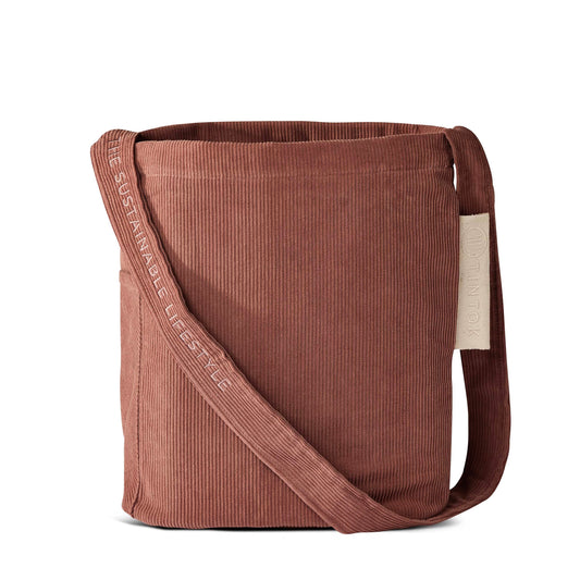 Mati tas corduroy - Burlwood