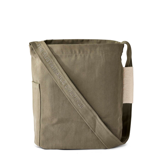 Mira Canvas Tas - Khaki