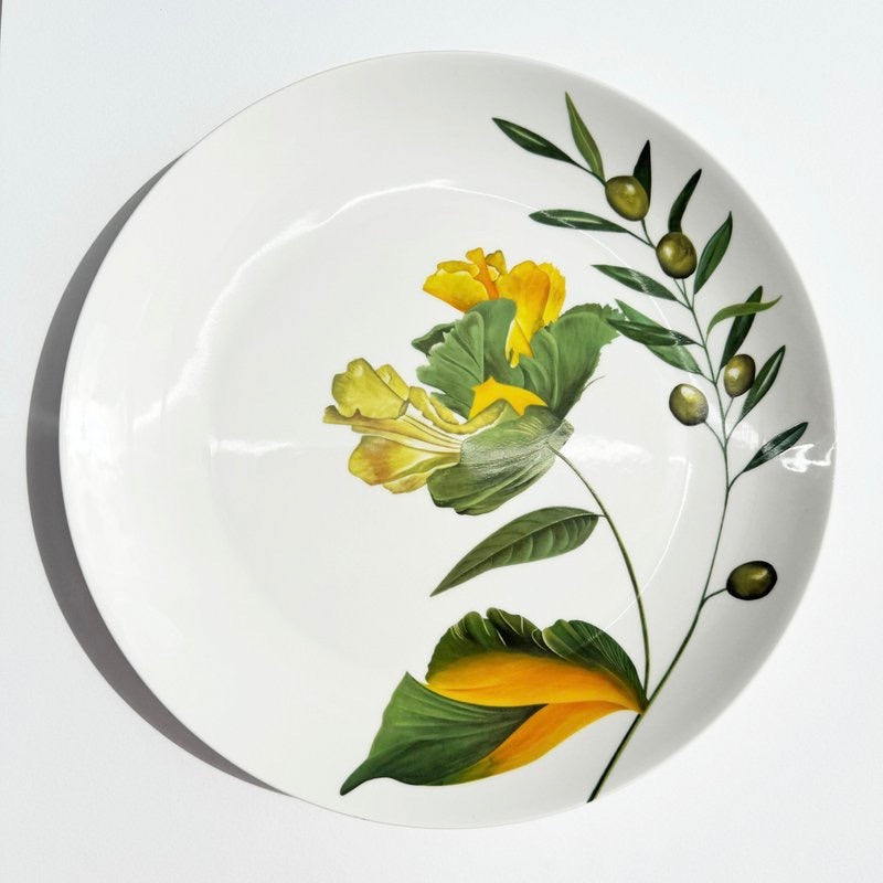 Botanical Wonders - Set van 4 dinerborden