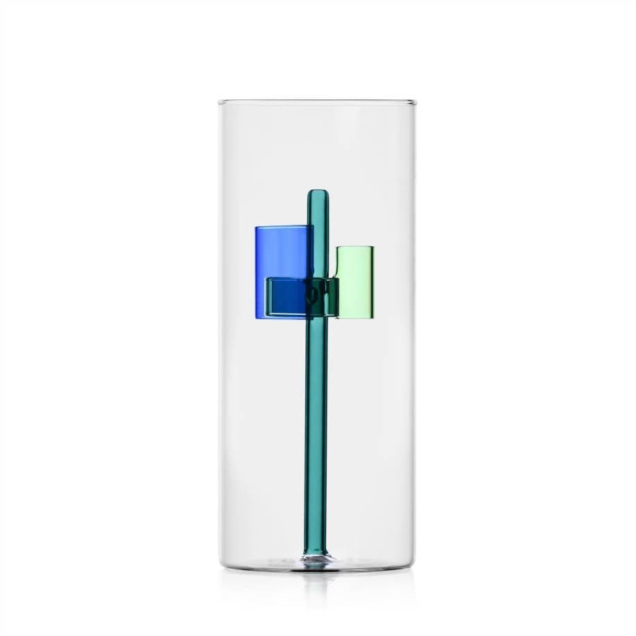 Vaas Iris Blauw