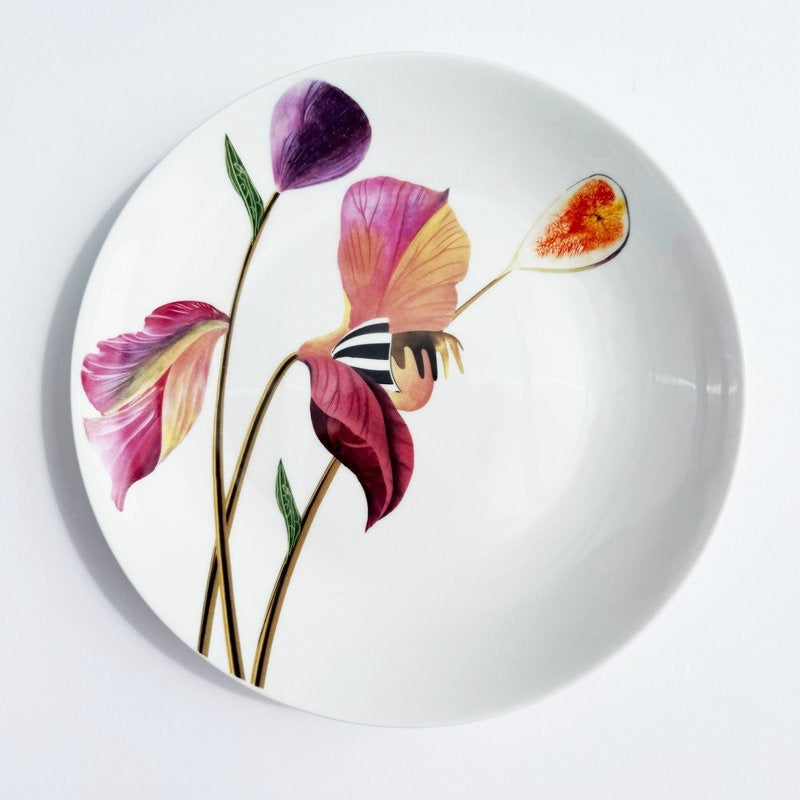 Botanical Wonders - Set van 4 ontbijtborden