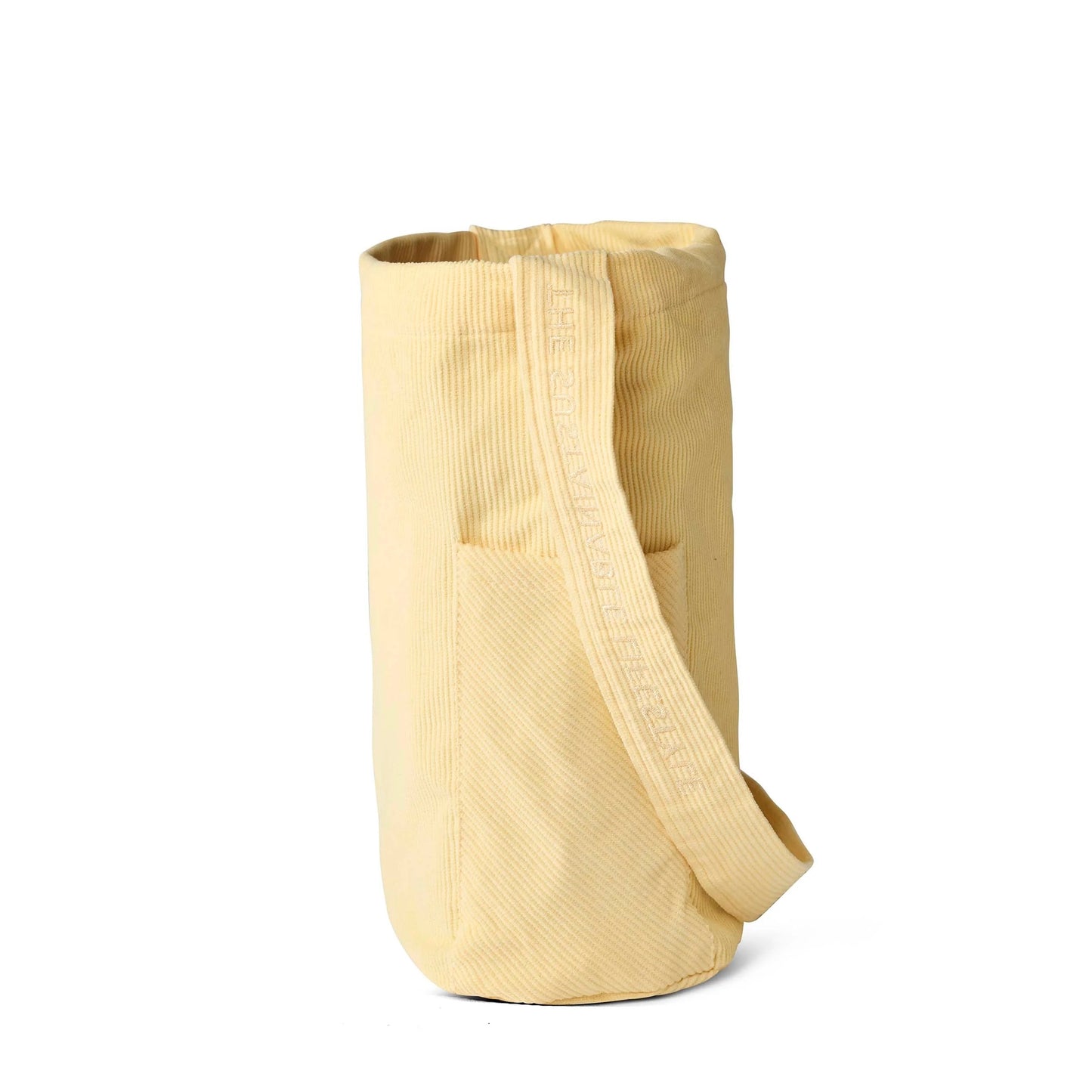 Mati tas corduroy - Pastel yellow