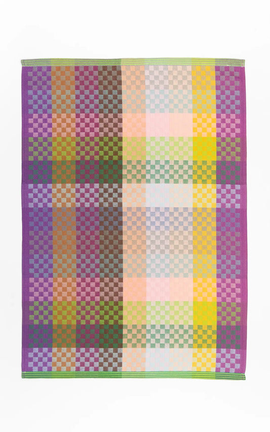 Theedoek Editie #86B Checkered Check