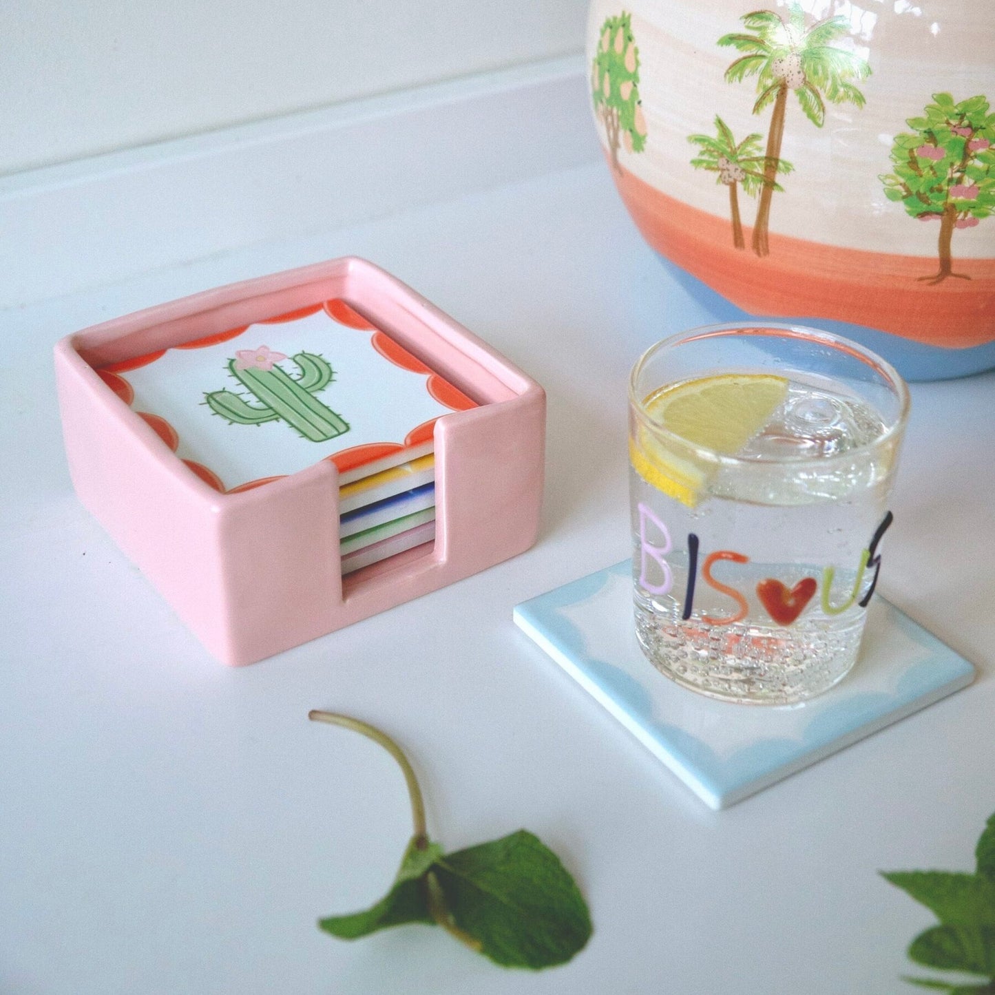 Coaster Sweet Chili - set of 6