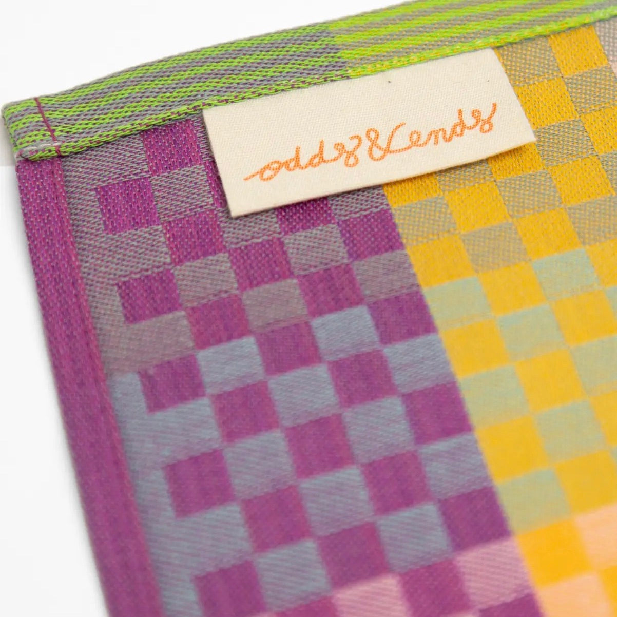 Theedoek Editie #86B Checkered Check