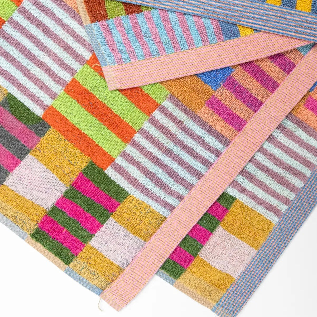 Badhanddoek #73 Tulip Quilt