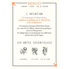 Afbeelding in Gallery-weergave laden, Duchesse Eau de Parfum 100 ml
