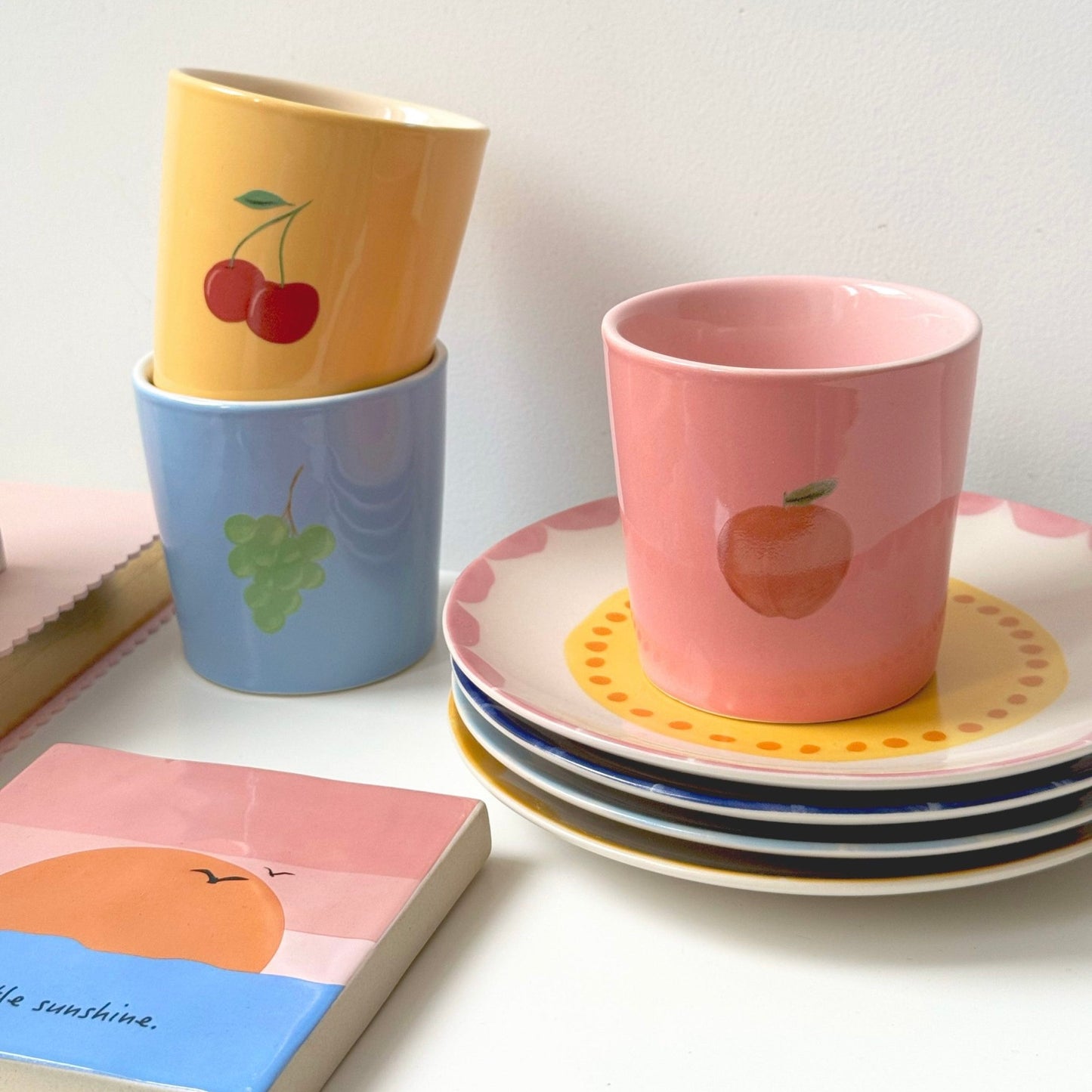 Mug Fruitful - set of 4