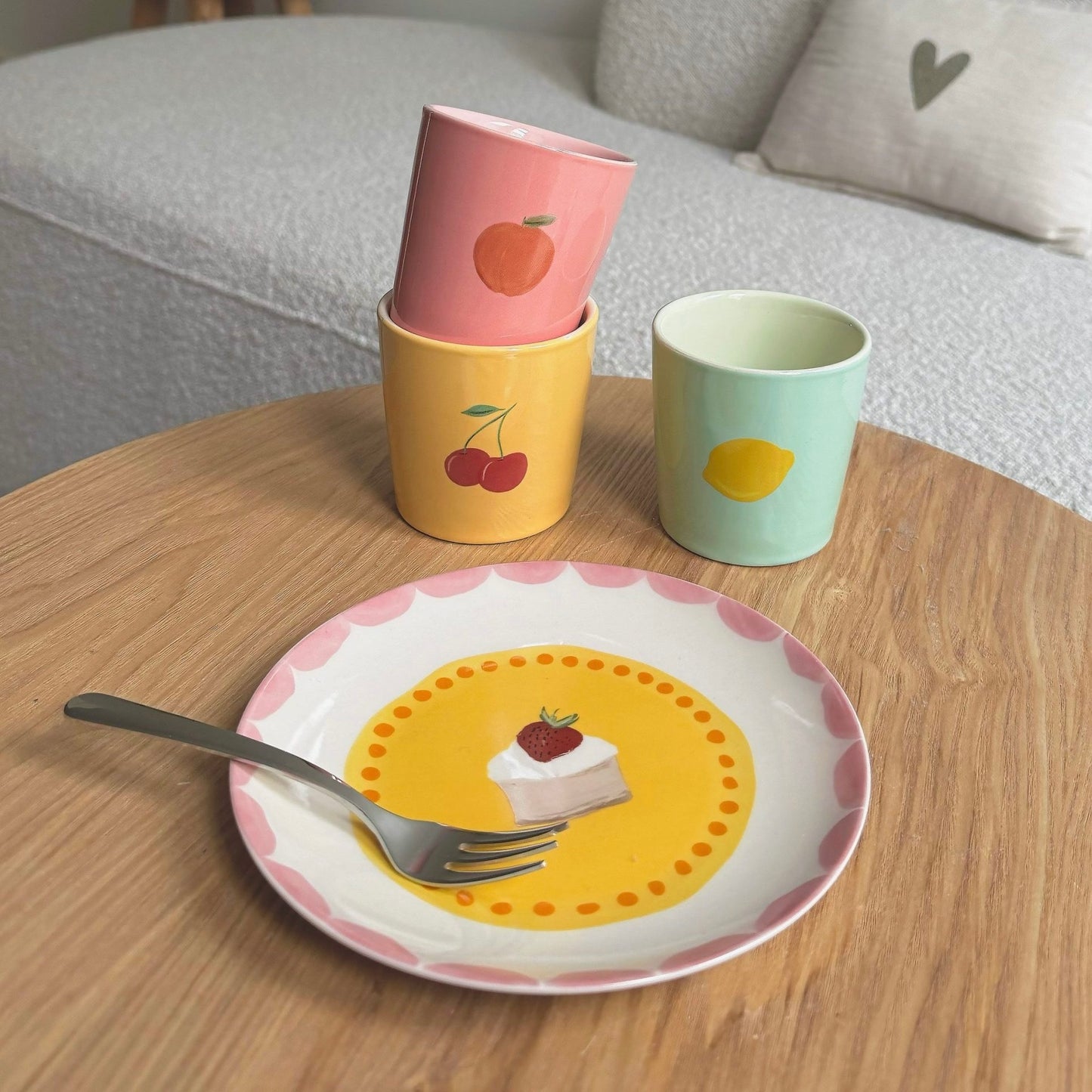 Mug Fruitful - set of 4