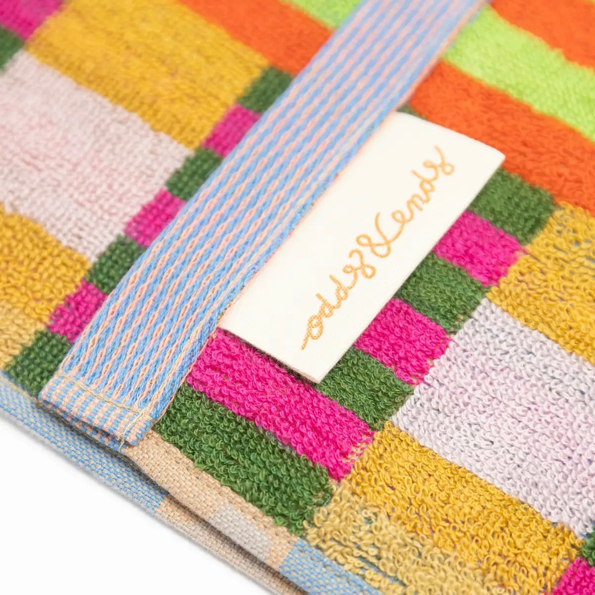 Badhanddoek #73 Tulip Quilt