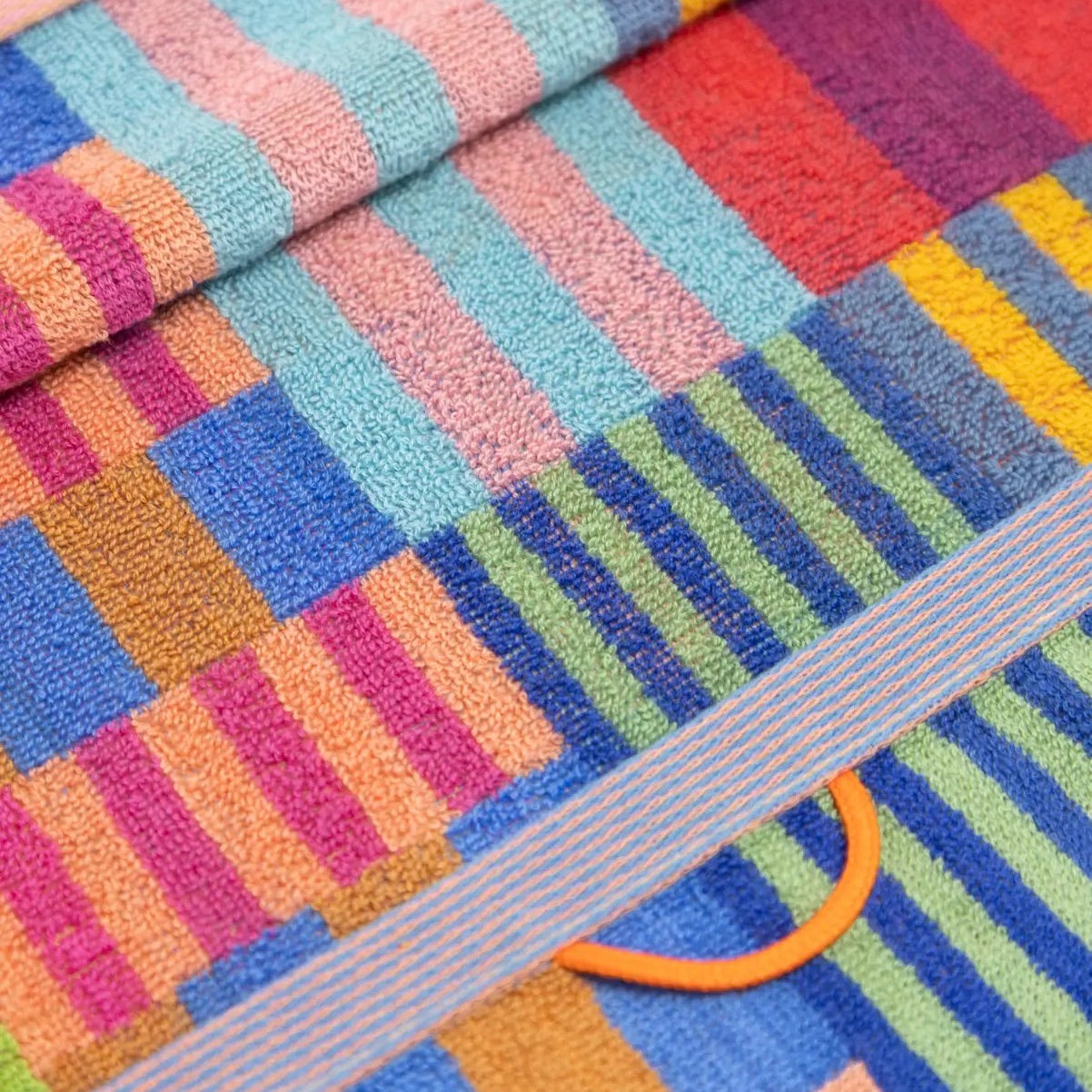 Badhanddoek #73 Tulip Quilt