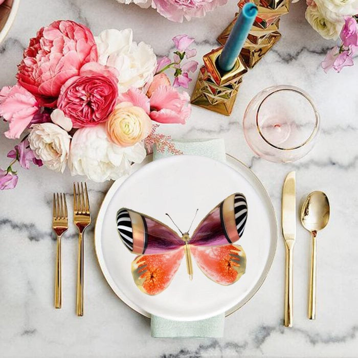 Botanical Wonders - Set van 4 dessertbordjes