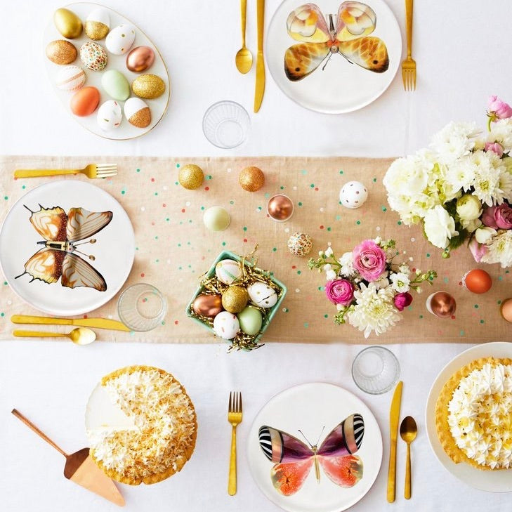 Botanical Wonders - Set van 4 dessertbordjes
