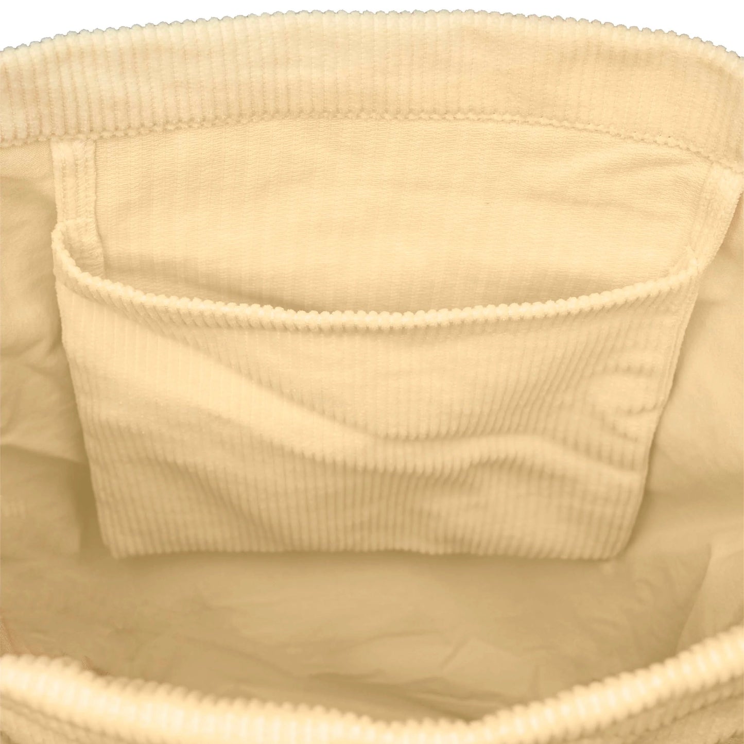 Mati tas corduroy - Pastel yellow