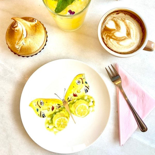 Botanical Wonders - Set van 4 dessertbordjes