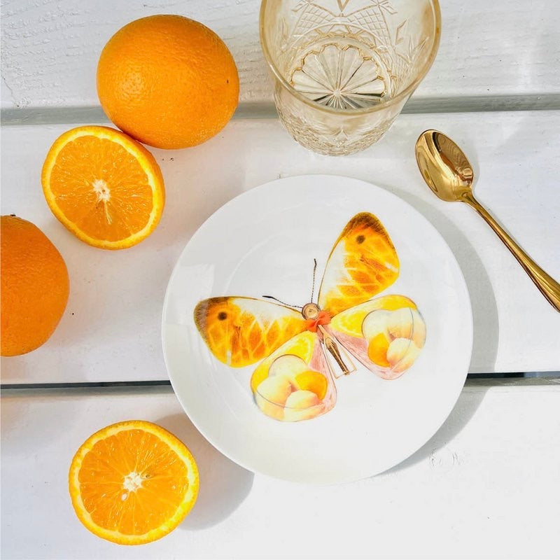 Botanical Wonders - Set van 4 dessertbordjes
