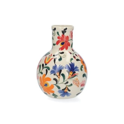 Vase peint à la main Parterre de fleurs - petit