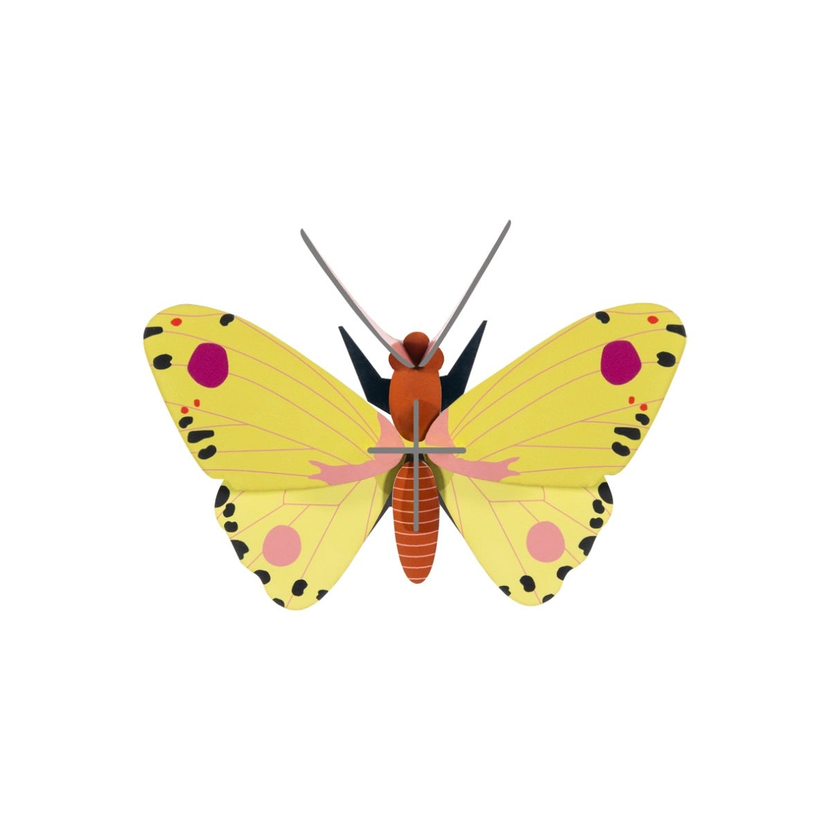 Papillon en cuivre moucheté