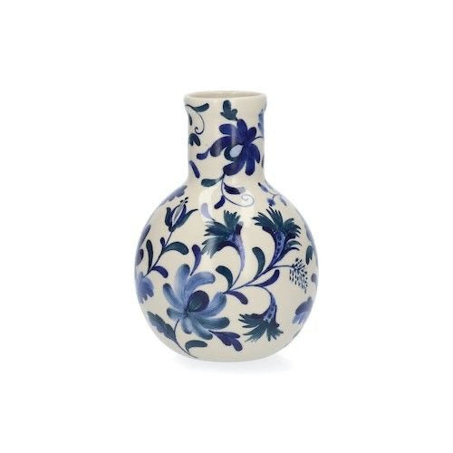 Vase peint à la main Parterre de fleurs - petit