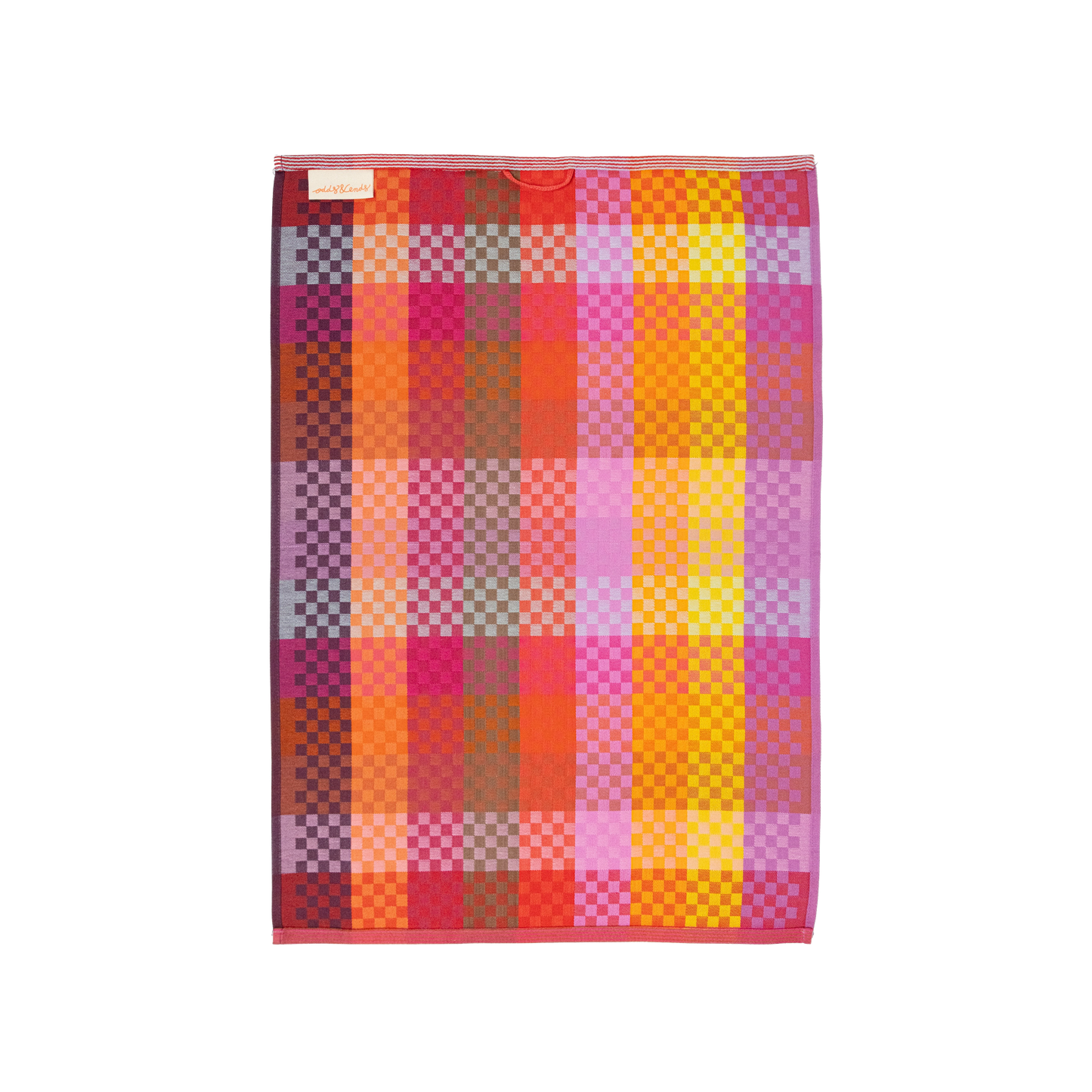 Theedoek #136A Checkered Check