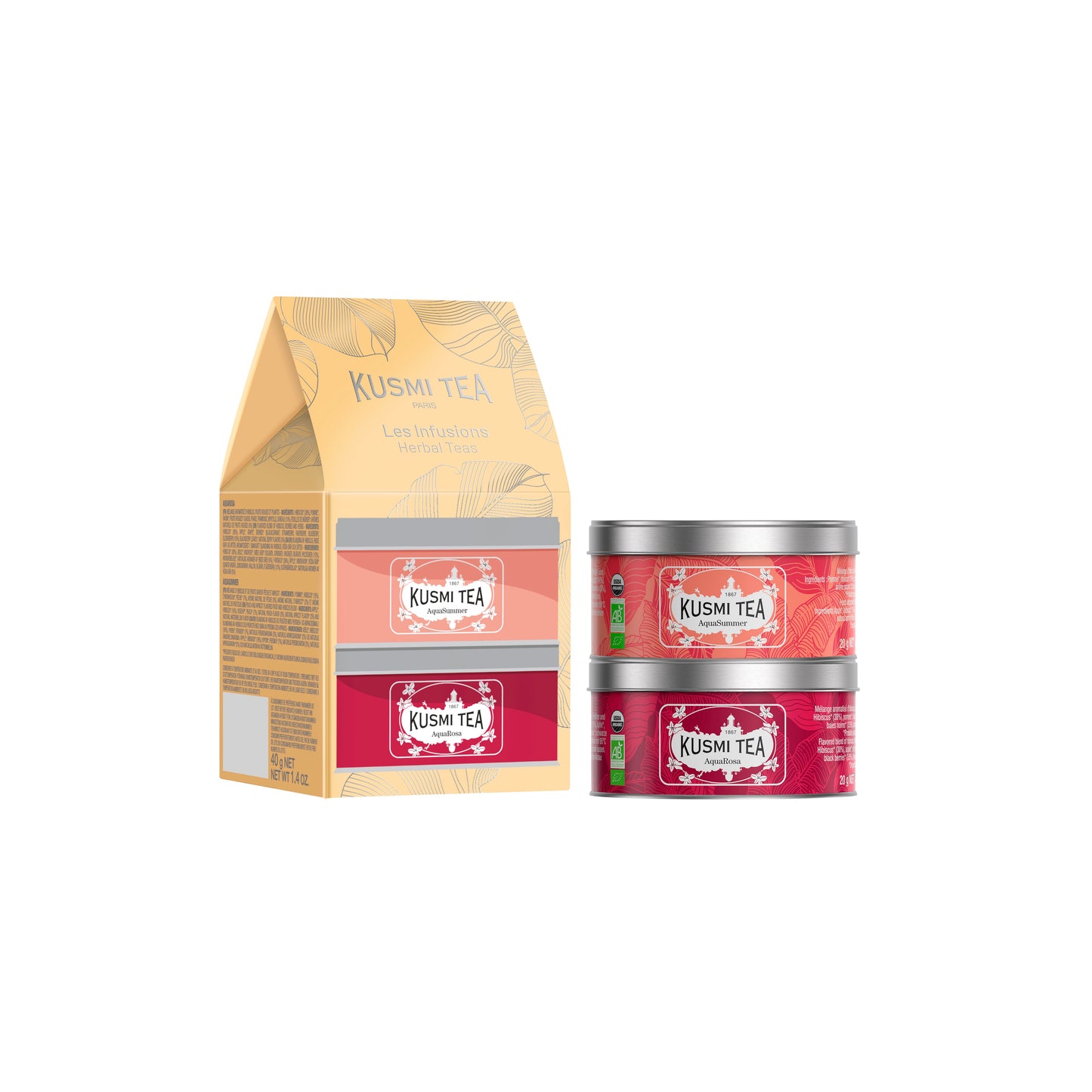 Herbal Teas Giftset 2 x 20g