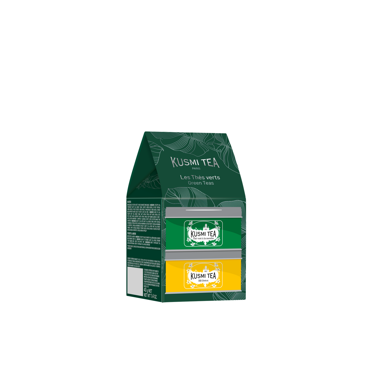 Green Teas Giftset 2 x 20g