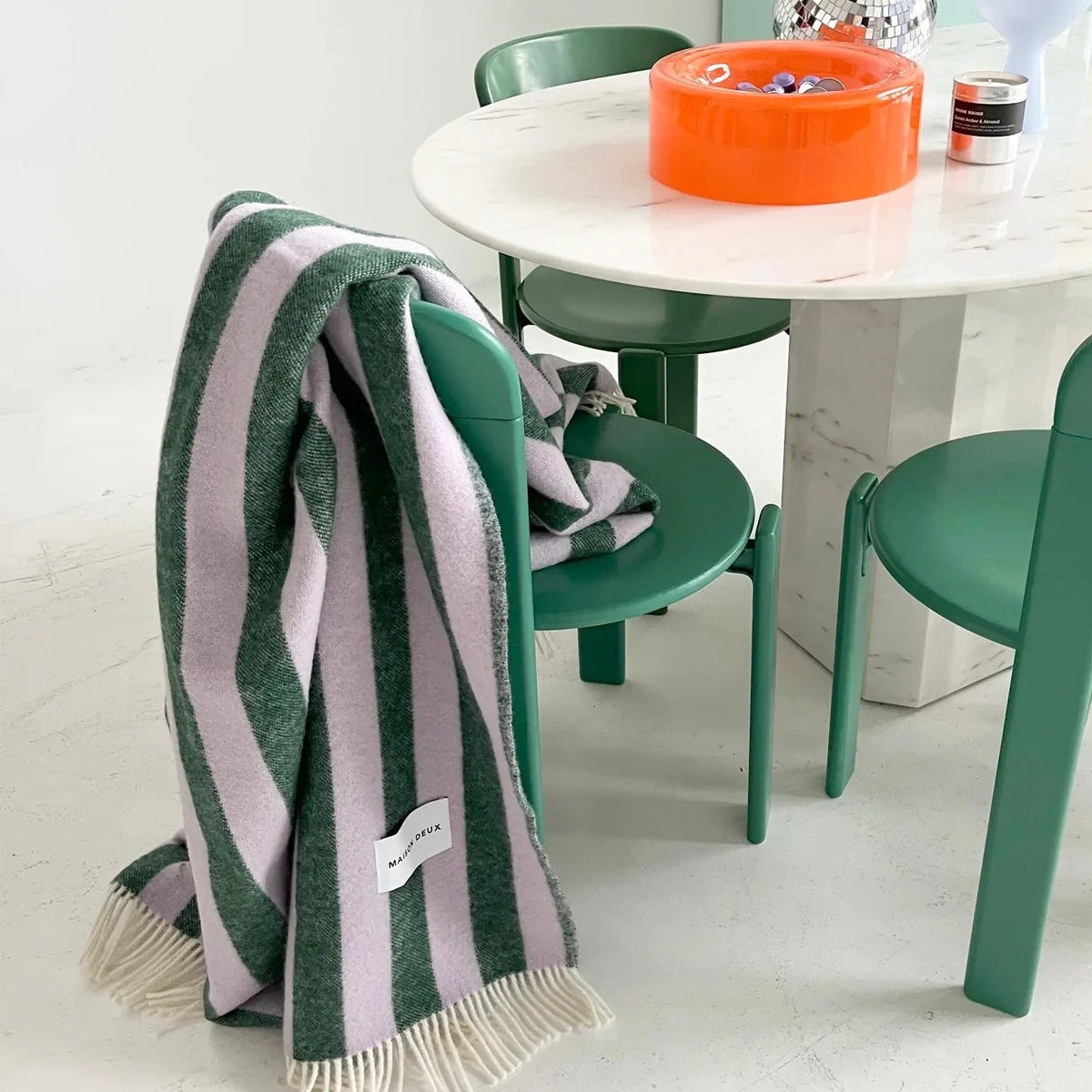 Candy Wrap Plaid Lila-Groen
