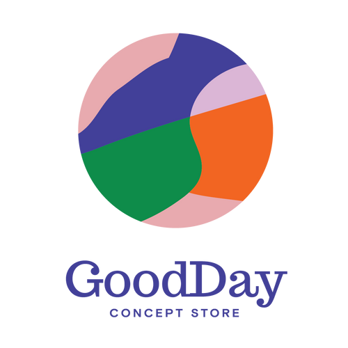 Logo Good Day Concept Store - Winkel voor duurzame woonaccessoires, cadeautjes en sieraden
