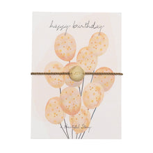 Load image into Gallery viewer, A Beautiful Story postcard Happy Birthday met armband Joy
