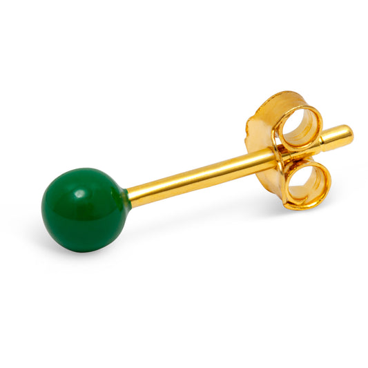 Oorbel Color Ball - green