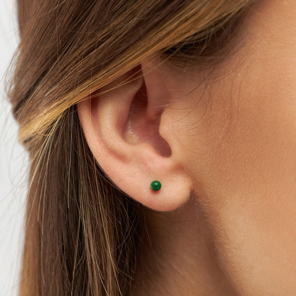 Oorbel Color Ball - green