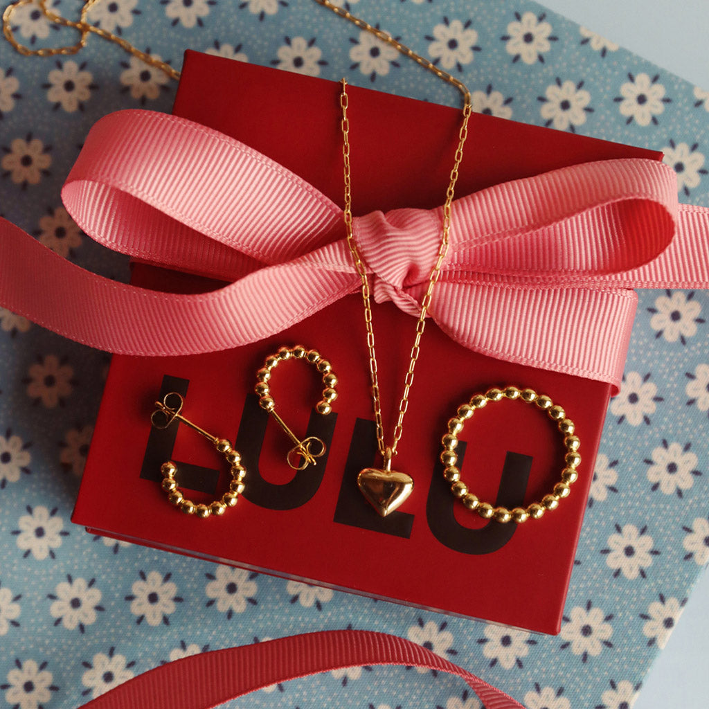 Ring Color Ball Gold Plated