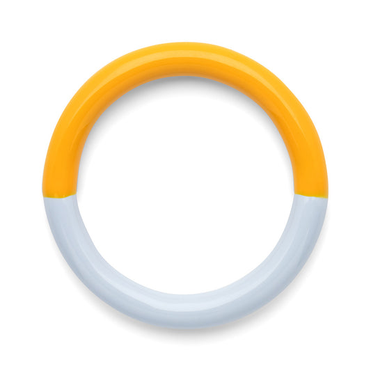 Ring - Double Color - Blue-Sunflower