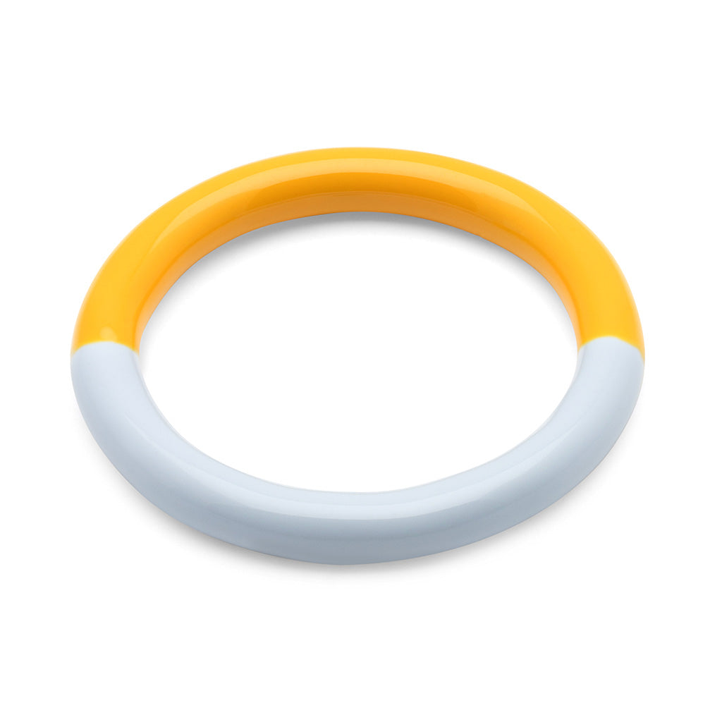 Ring - Double Color - Blue-Sunflower