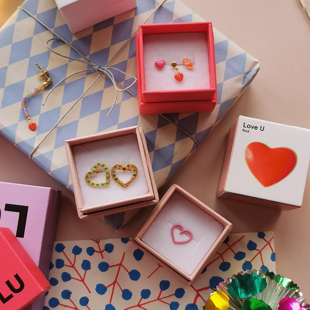 Oorbel 2Hearts