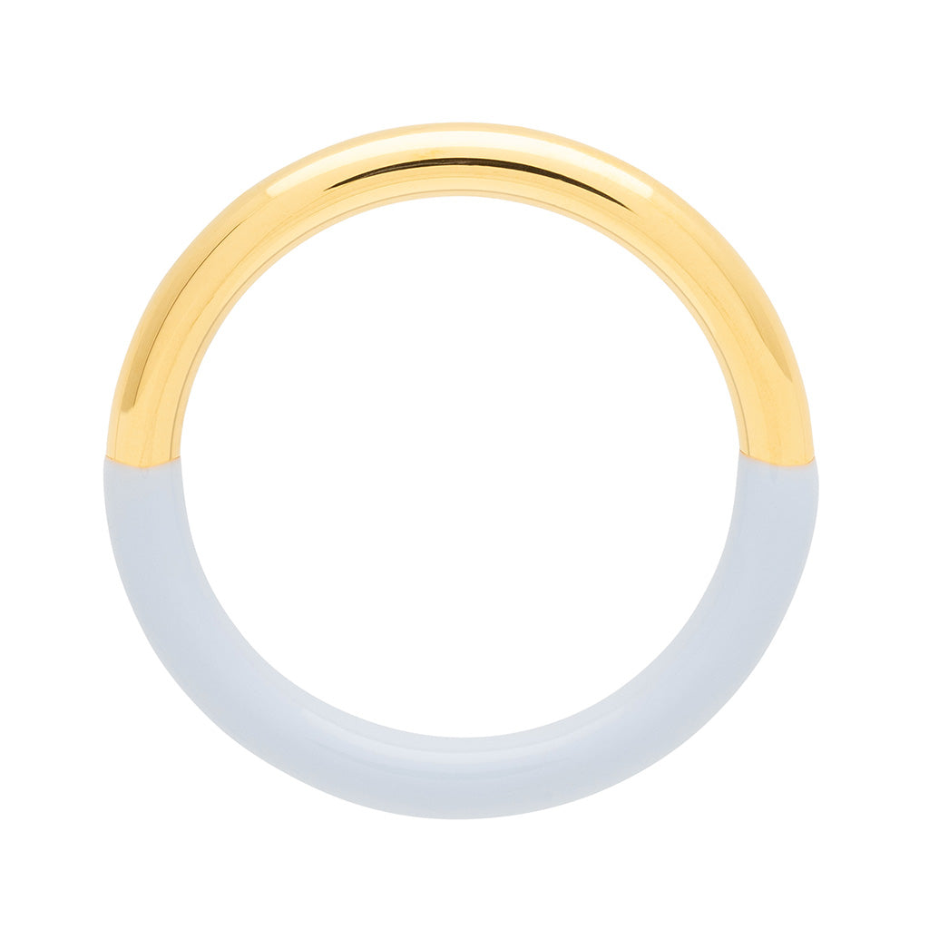 Ring - Double Color - Gold-Skyride Blue