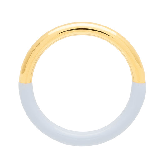 Ring - Double Color - Gold-Skyride Blue