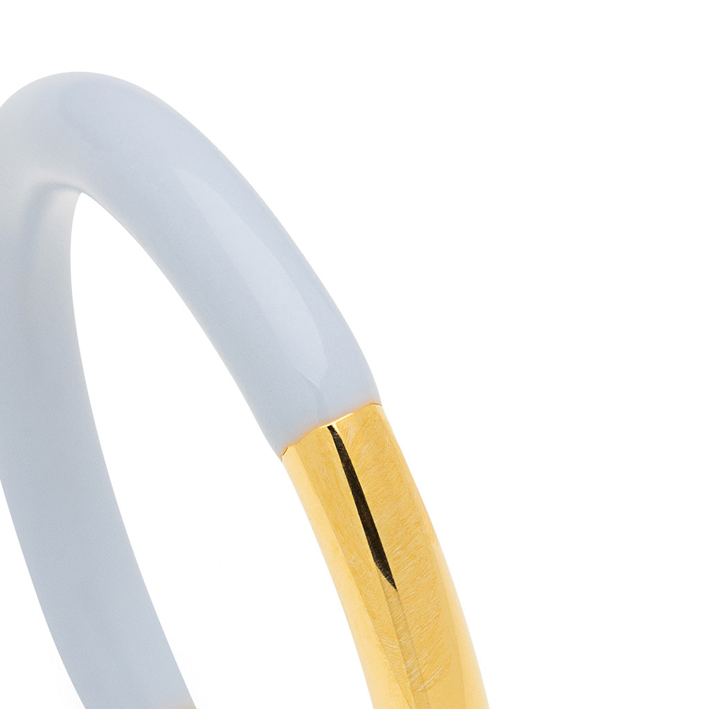 Ring - Double Color - Gold-Skyride Blue
