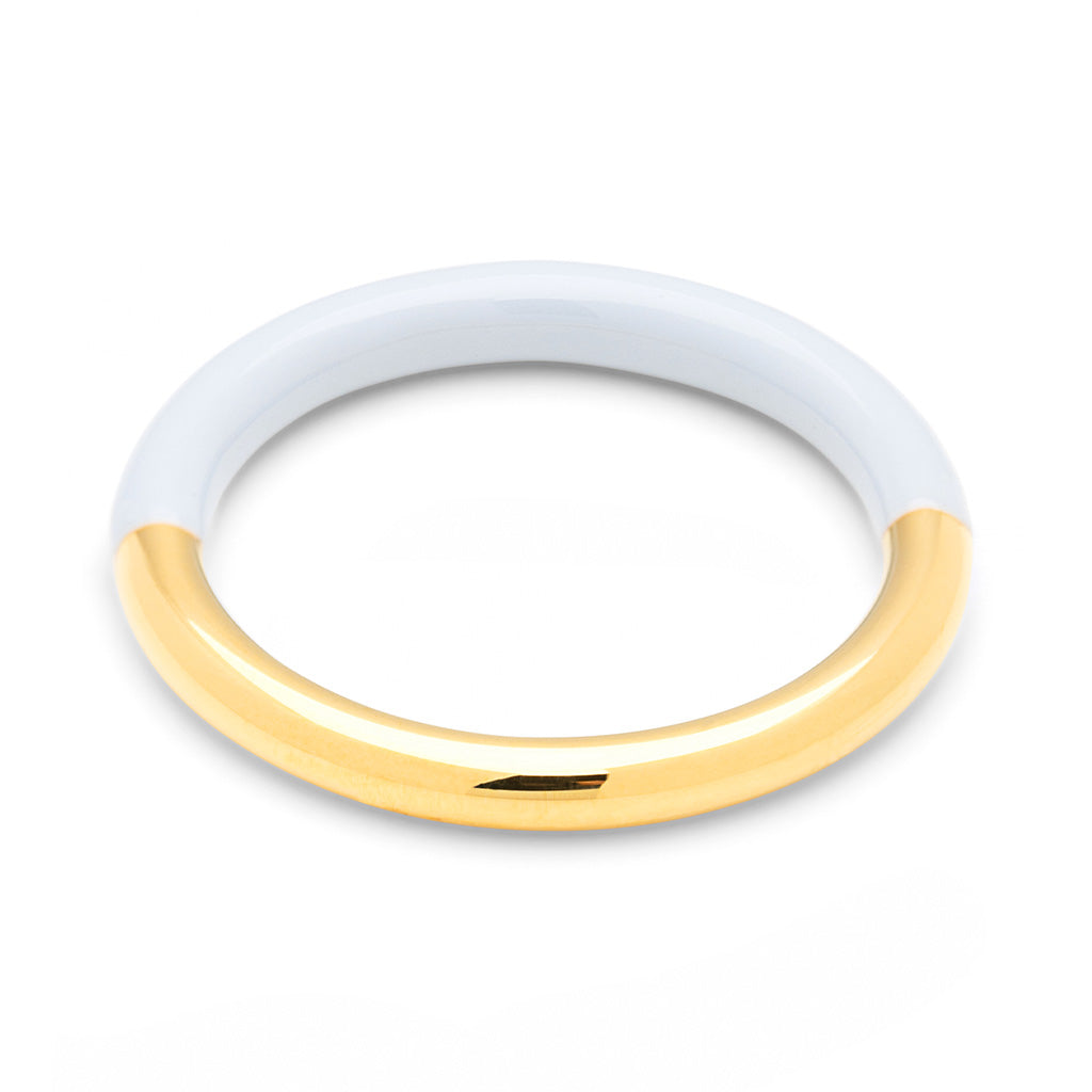 Ring - Double Color - Gold-Skyride Blue