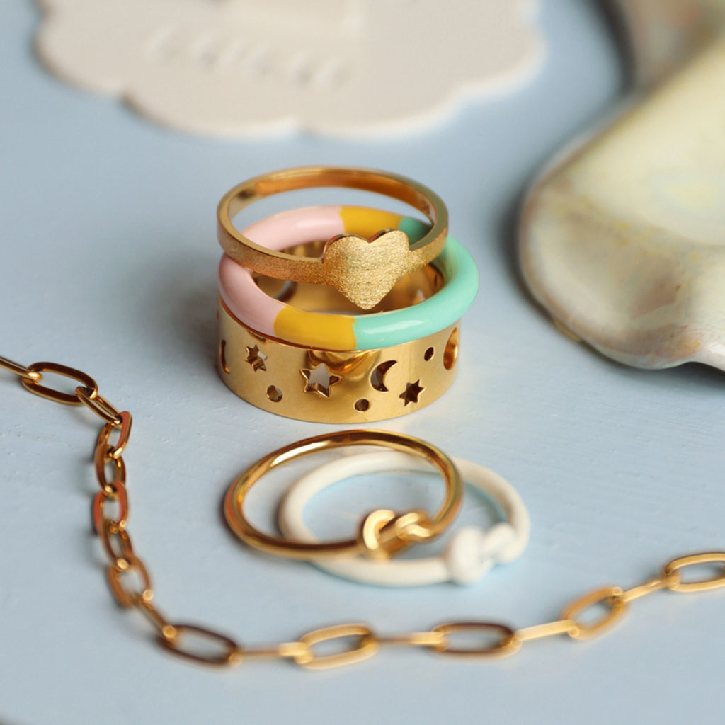Ring - Triple Color - Sunset
