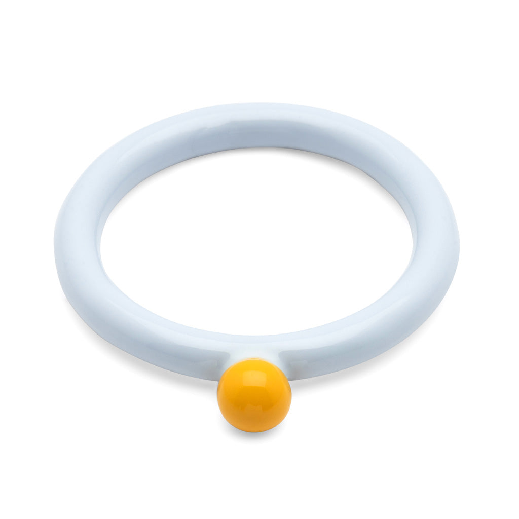 Ring - Color Top - Skyride Blue-Sunflower