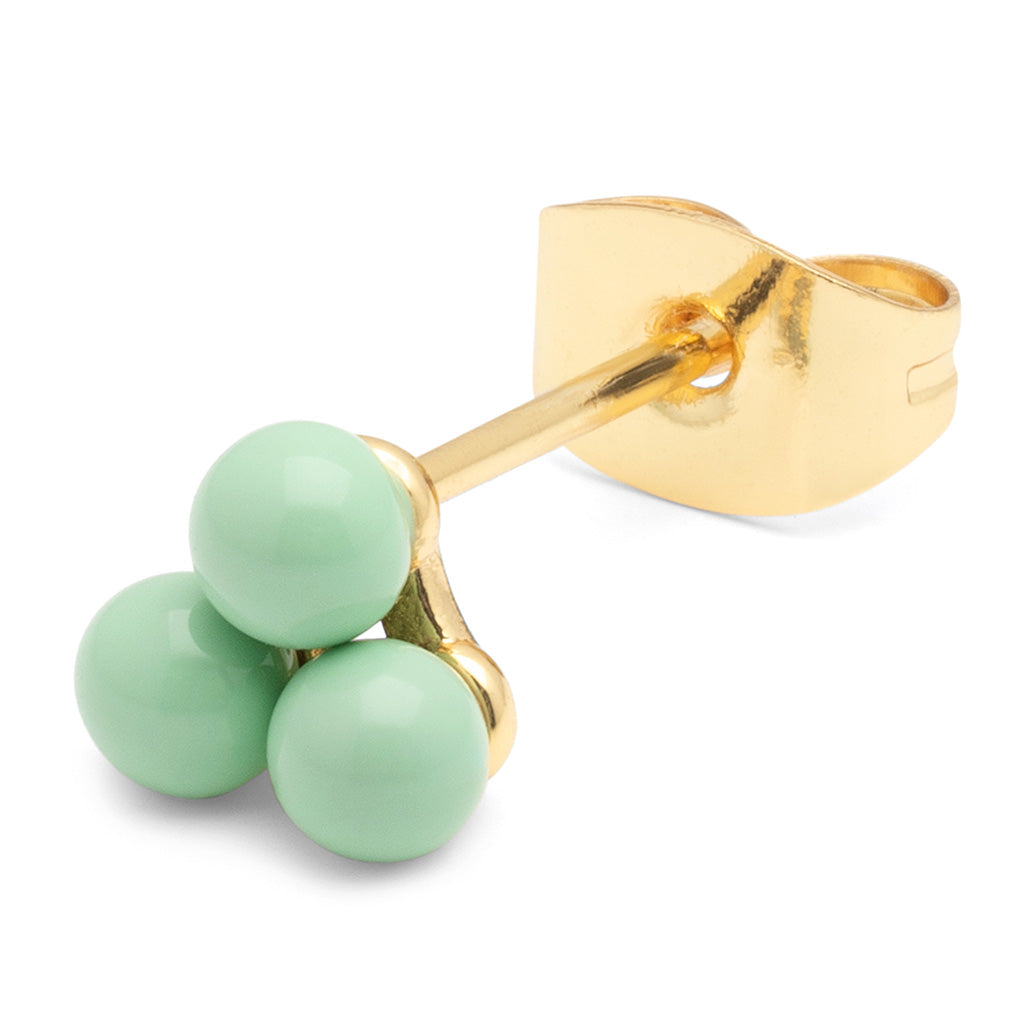 Oorbel Trio Sea Salt Green