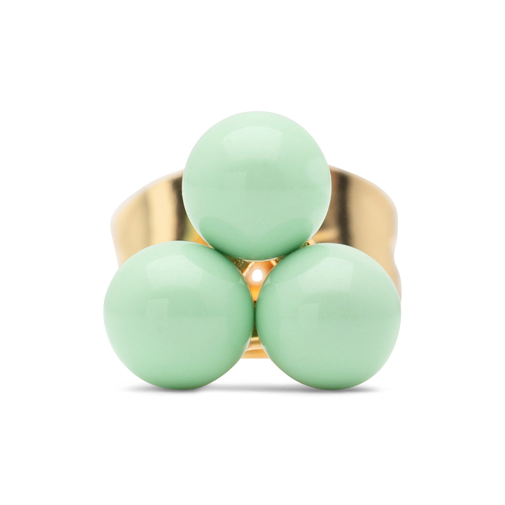 Oorbel Trio Sea Salt Green