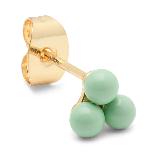 Oorbel Trio Sea Salt Green