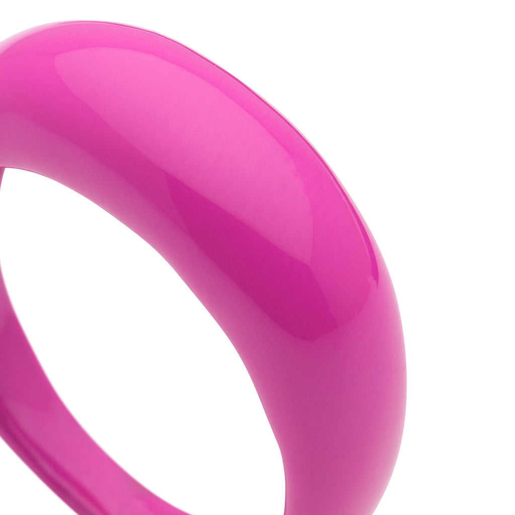 Ring Color Chunky Electric Fuchsia Pink