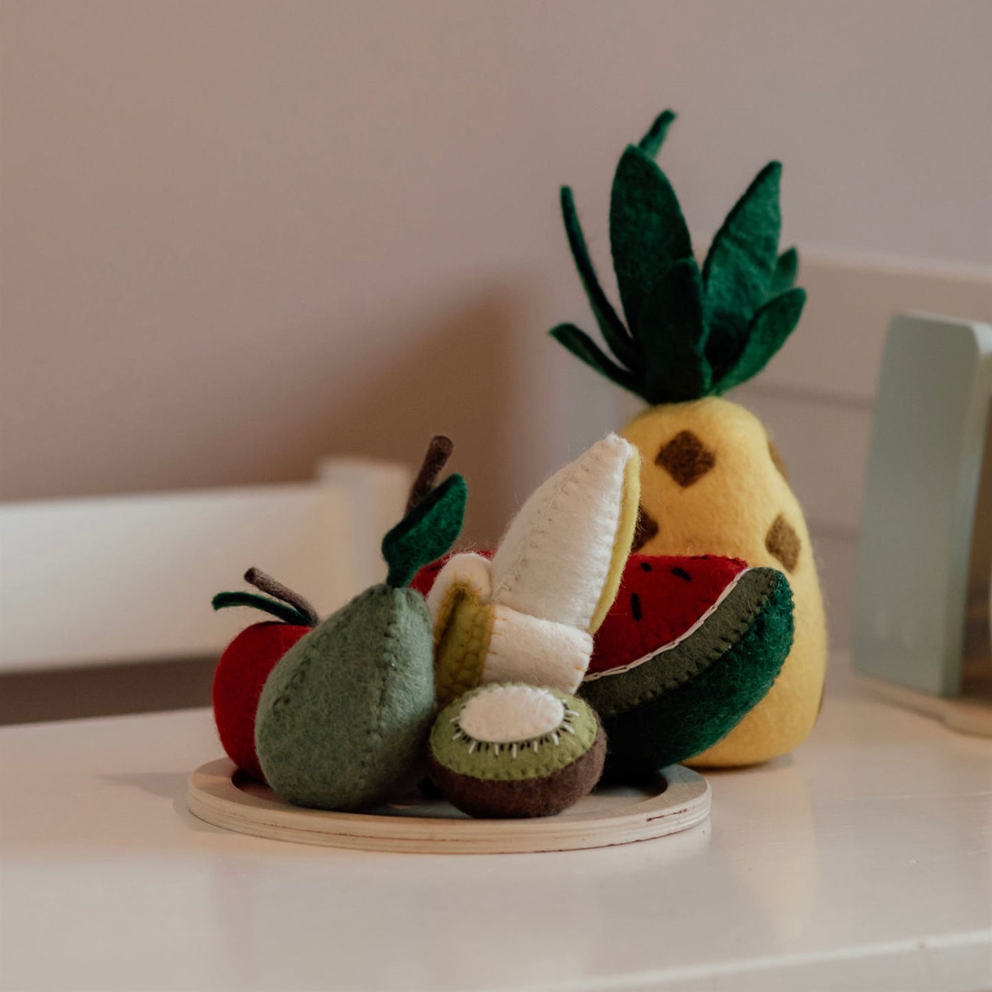 Vilten fruit - 6 stuks