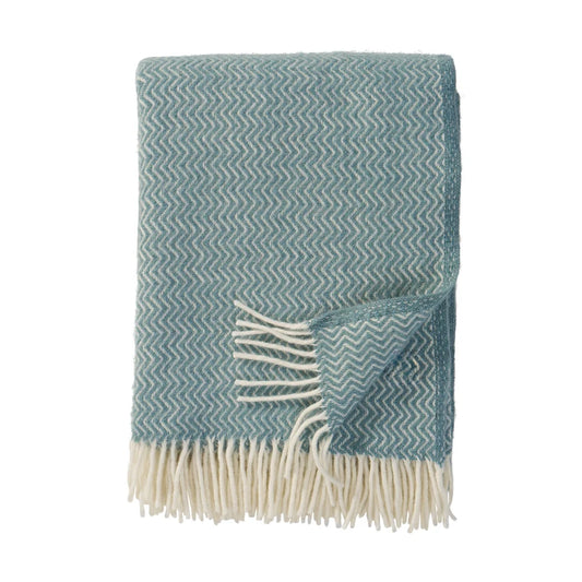 Wollen plaid Sorbet Silky Blue