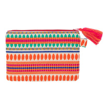 Charger l&#39;image dans la galerie, Pochette jacquard rose

