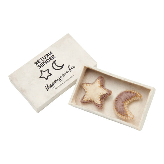 Magnets in box - Star and Moon